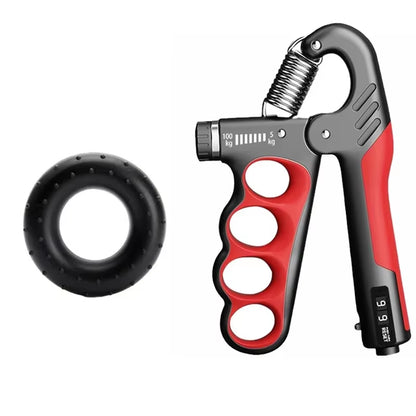 5-100Kg Gym Handgrip,Gripper Kit,Adjustable A-Type Hand Grip,Exercise Strengthening Pliers Spring,Finger Gripper,Wrist Expander